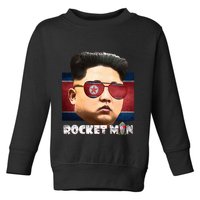 Cool Rocket Man Kim Jong Un Toddler Sweatshirt