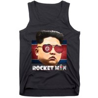 Cool Rocket Man Kim Jong Un Tank Top
