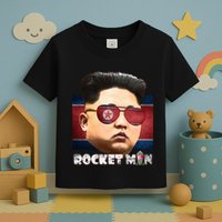 Cool Rocket Man Kim Jong Un Toddler T-Shirt
