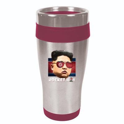 Cool Rocket Man Kim Jong Un 16oz Travel Tumbler