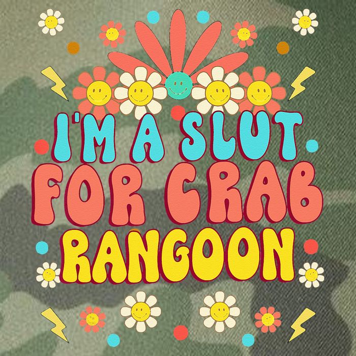 Crab Rangoon Meme Im A Slut For Crab Rangoon Legacy Tie Dye Trucker Hat