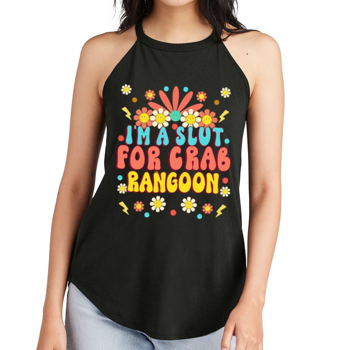 Crab Rangoon Meme Im A Slut For Crab Rangoon Women's Perfect Tri Rocker Tank