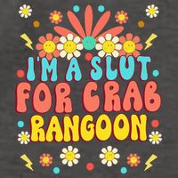 Crab Rangoon Meme Im A Slut For Crab Rangoon Vector Backpack