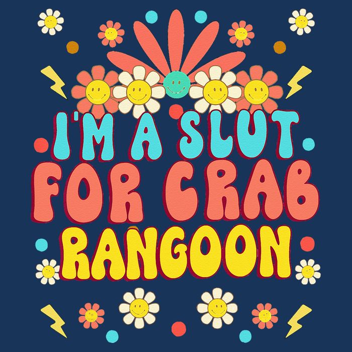 Crab Rangoon Meme Im A Slut For Crab Rangoon 16 in Basic Backpack