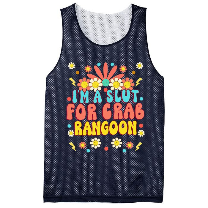 Crab Rangoon Meme Im A Slut For Crab Rangoon Mesh Reversible Basketball Jersey Tank