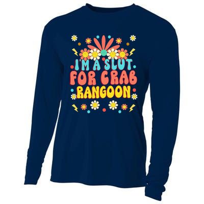 Crab Rangoon Meme Im A Slut For Crab Rangoon Cooling Performance Long Sleeve Crew