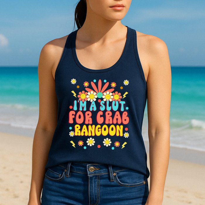 Crab Rangoon Meme Im A Slut For Crab Rangoon Womens Tank Top