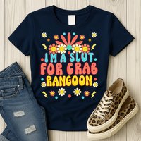 Crab Rangoon Meme Im A Slut For Crab Rangoon Womens T-Shirt