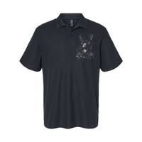 Christmas Reindeer Merry Christmas Xmas Morning Holiday Softstyle Adult Sport Polo