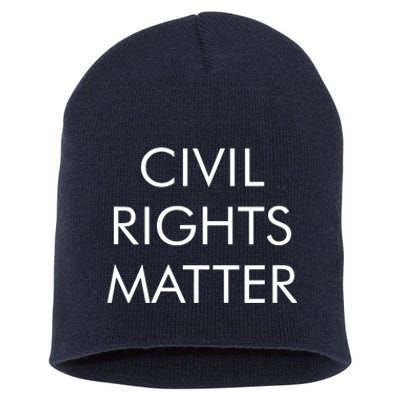 Civil Rights Matter Short Acrylic Beanie