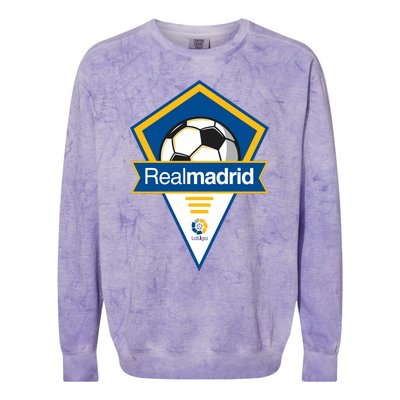 Cool Real Madrid Symbol Soccer Colorblast Crewneck Sweatshirt