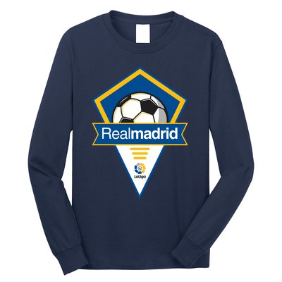 Cool Real Madrid Symbol Soccer Long Sleeve Shirt