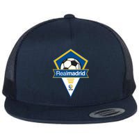 Cool Real Madrid Symbol Soccer Flat Bill Trucker Hat