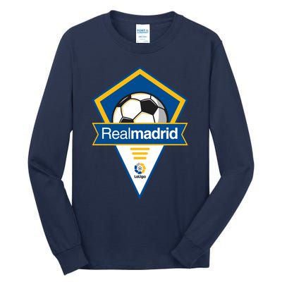 Cool Real Madrid Symbol Soccer Tall Long Sleeve T-Shirt