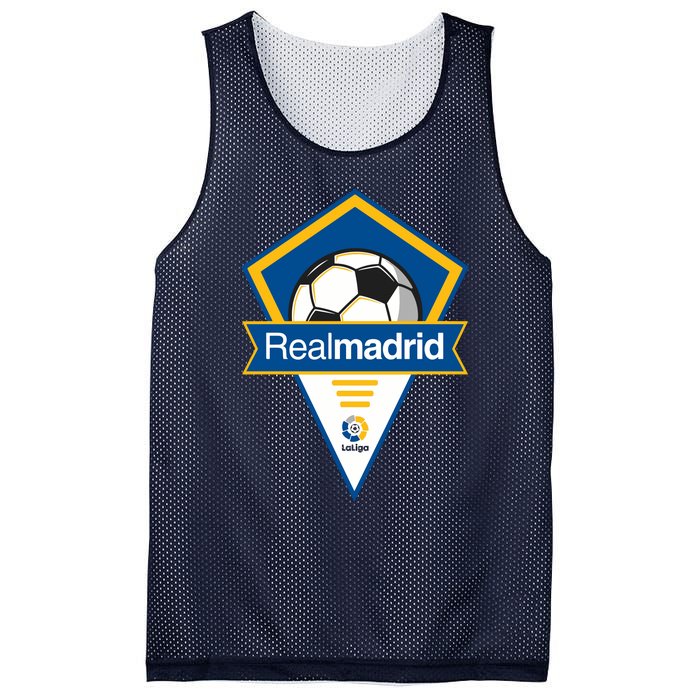 Cool Real Madrid Symbol Soccer Mesh Reversible Basketball Jersey Tank