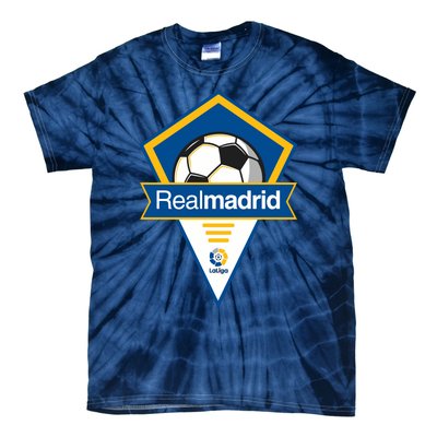 Cool Real Madrid Symbol Soccer Tie-Dye T-Shirt