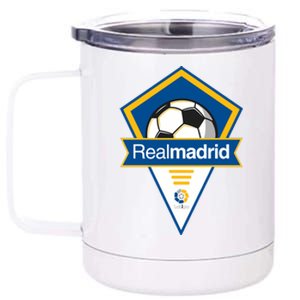 Cool Real Madrid Symbol Soccer 12 oz Stainless Steel Tumbler Cup