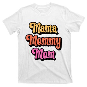 Cool Retro Mom Gift Mama Mommy Mom T-Shirt