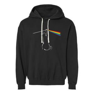 Cat Rock Music Garment-Dyed Fleece Hoodie