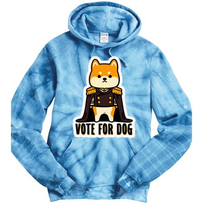 Captain Rufus Montgomery Vote For Dog Tie Dye Hoodie