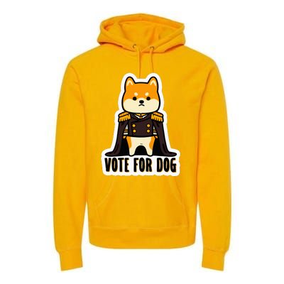 Captain Rufus Montgomery Vote For Dog Premium Hoodie