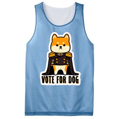 Captain Rufus Montgomery Vote For Dog Mesh Reversible Basketball Jersey Tank