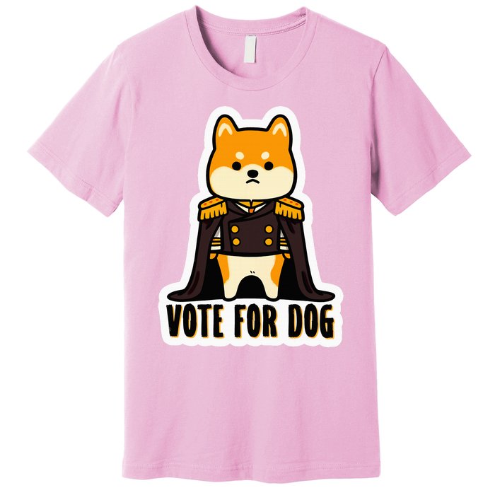 Captain Rufus Montgomery Vote For Dog Premium T-Shirt