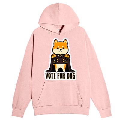 Captain Rufus Montgomery Vote For Dog Urban Pullover Hoodie