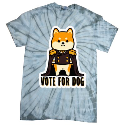 Captain Rufus Montgomery Vote For Dog Tie-Dye T-Shirt