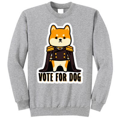 Captain Rufus Montgomery Vote For Dog Tall Sweatshirt