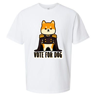 Captain Rufus Montgomery Vote For Dog Sueded Cloud Jersey T-Shirt