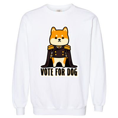 Captain Rufus Montgomery Vote For Dog Garment-Dyed Sweatshirt