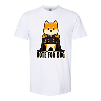 Captain Rufus Montgomery Vote For Dog Softstyle CVC T-Shirt