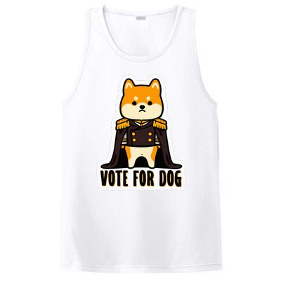 Captain Rufus Montgomery Vote For Dog PosiCharge Competitor Tank