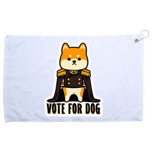 Captain Rufus Montgomery Vote For Dog Grommeted Golf Towel