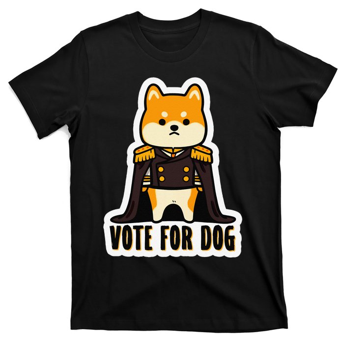 Captain Rufus Montgomery Vote For Dog T-Shirt