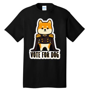 Captain Rufus Montgomery Vote For Dog Tall T-Shirt