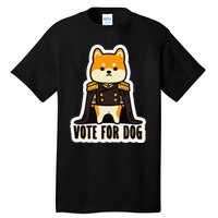 Captain Rufus Montgomery Vote For Dog Tall T-Shirt