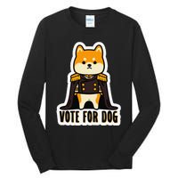 Captain Rufus Montgomery Vote For Dog Tall Long Sleeve T-Shirt