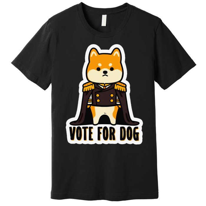 Captain Rufus Montgomery Vote For Dog Premium T-Shirt