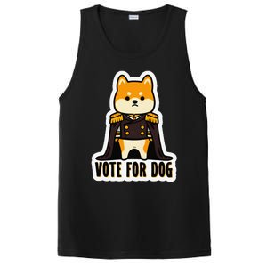 Captain Rufus Montgomery Vote For Dog PosiCharge Competitor Tank