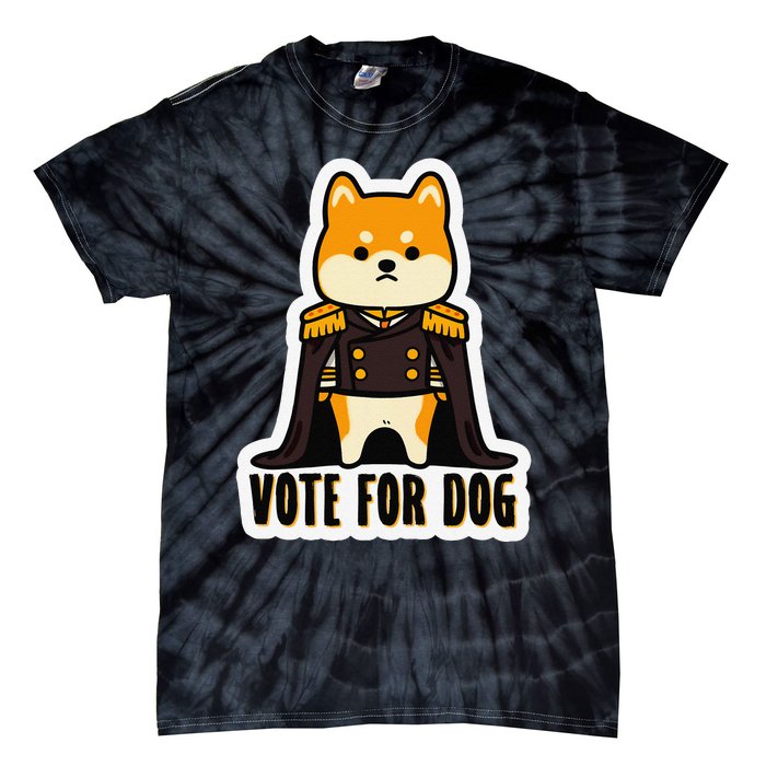 Captain Rufus Montgomery Vote For Dog Tie-Dye T-Shirt