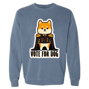 Captain Rufus Montgomery Vote For Dog Garment-Dyed Sweatshirt