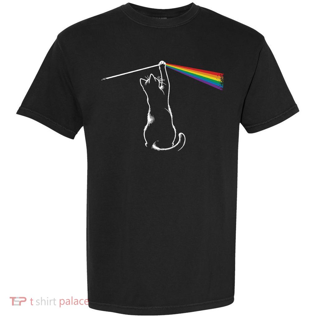 Cat Rock Music Band Concert Garment-Dyed Heavyweight T-Shirt