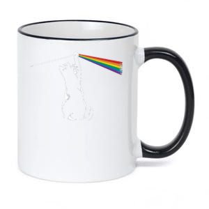 Cat Rock Music Band Concert 11oz Black Color Changing Mug