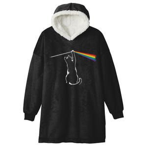 Cat Rock Music Band Concert Hooded Wearable Blanket