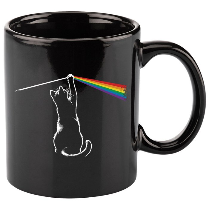 Cat Rock Music Band Concert 11oz C Handle Ceramic Mug