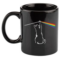 Cat Rock Music Band Concert 11oz C Handle Ceramic Mug