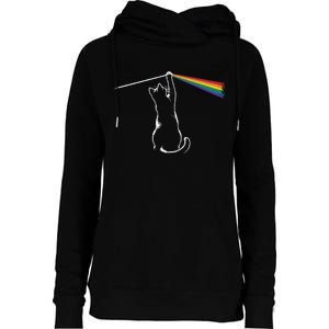 Cat Rock Music Band Concert Womens Funnel Neck Pullover Hood