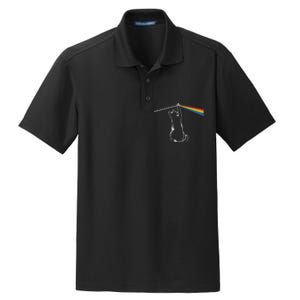 Cat Rock Music Band Concert Dry Zone Grid Polo